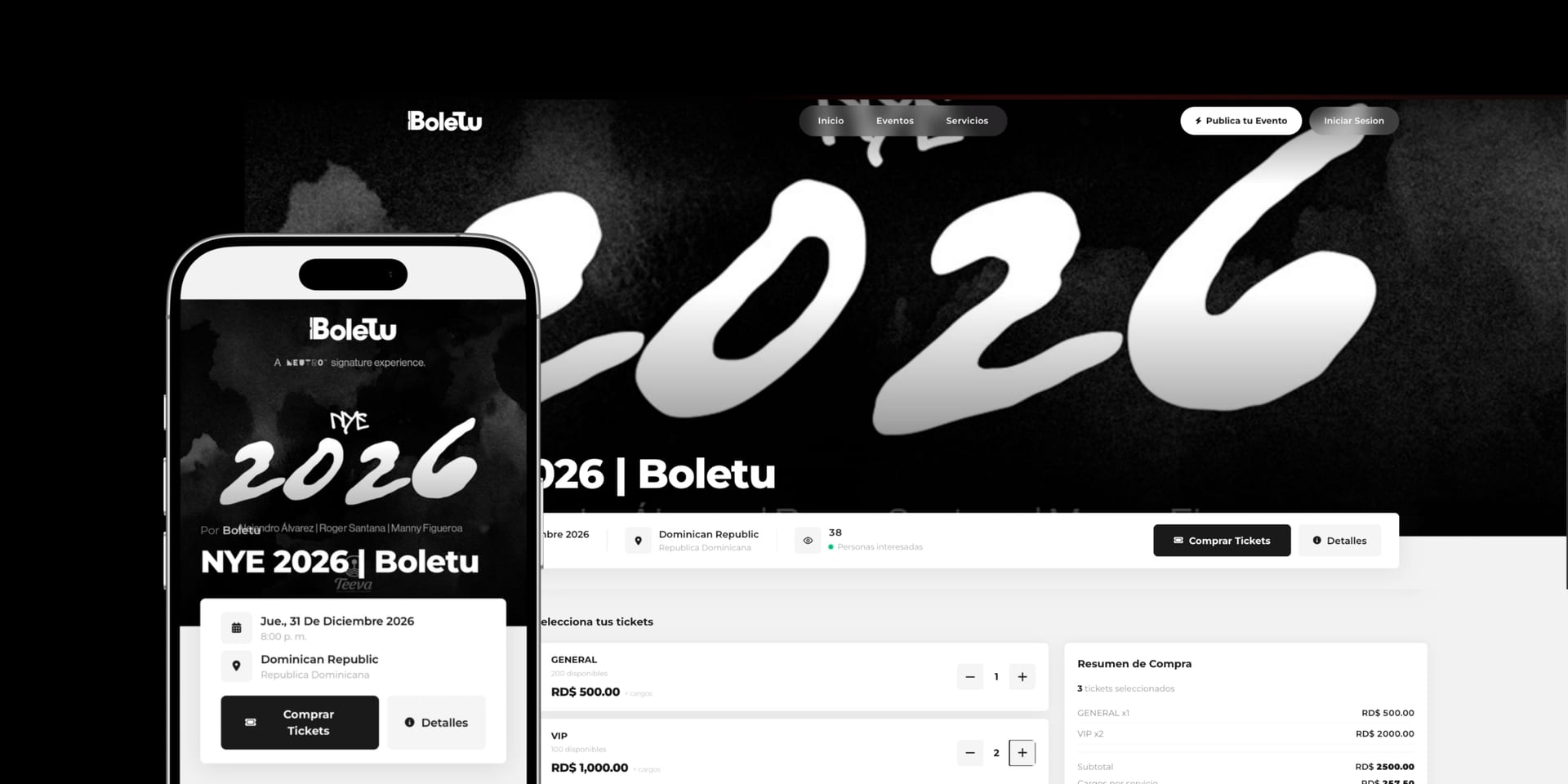Web de compra optimizada